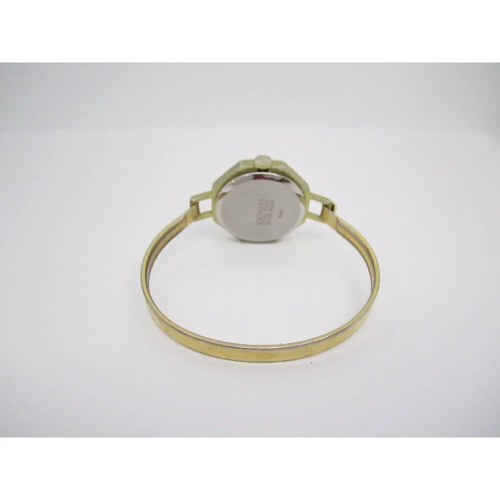 Vtg Women Diantus Hand Wind Mechanical Analog 27mm Round Watch (H450)